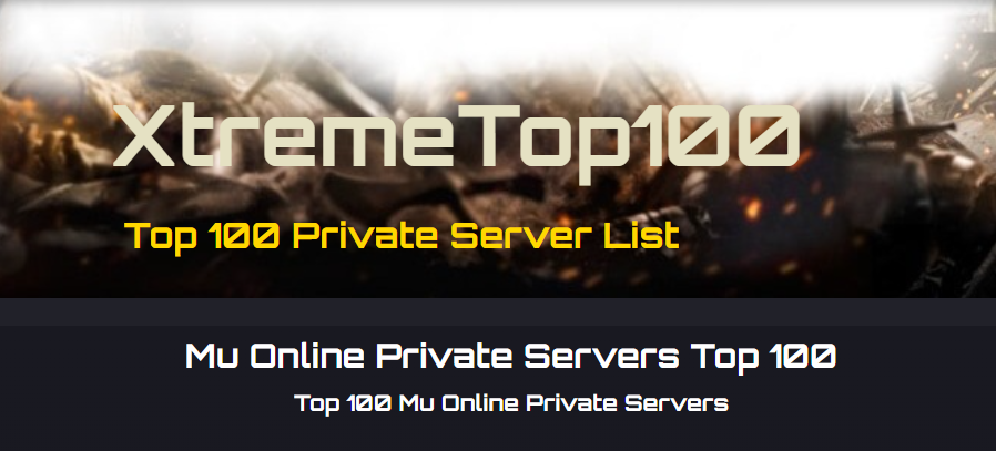 XTREMETOP100 - Mu Online